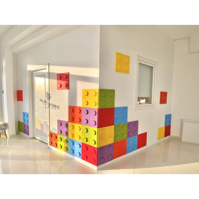 Yapı Blok Duvar paneli iki noktalı model