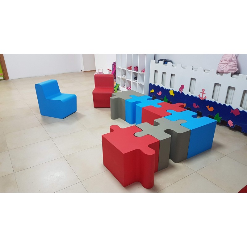 Puzzle puf model 1
